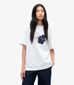 Gap × Sandy Liang Graphic White T-Shirt