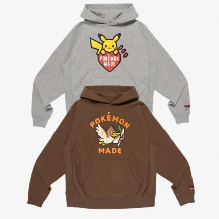 Unisex Human Made x Pokemon Sweatshirt Hoodie