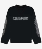 Jordan Chiles CHROME Black Sweatshirt