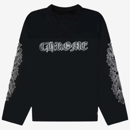 Jordan Chiles CHROME Black Sweatshirt
