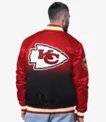 Kansas City Chiefs Starter Red Pass Rush Varsity Full-Snap Jacket