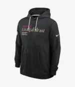 Miami Dolphins Coach Mike McDaniel 2025 Black Crucial Catch Sideline Hoodie For Unisex