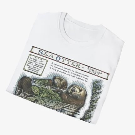 Monterey Bay Aquarium Otter White Shirt