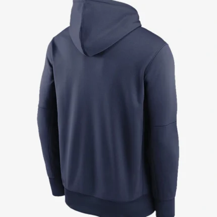 New York Yankees 2025 Postseason Nike Therma MLB Pullover Hoodie