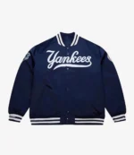 Unisex New York Yankees Cooperstown Collection 2000 Satin Full-Zip Jacket