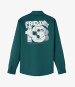 OVO Friday The 13th 3D Green Work Shirt