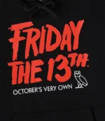 OVO Friday The 13th Mask Hoodie For Unisex