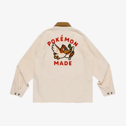 Pokémon x Human Made Coverall Jacket in Beige
