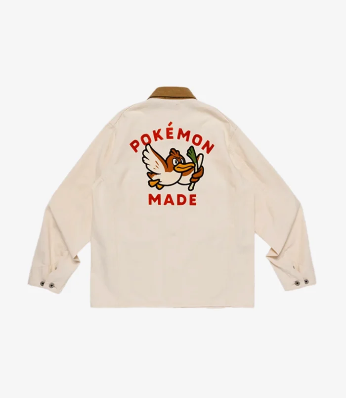 Pokémon x Human Made Coverall Jacket in Beige