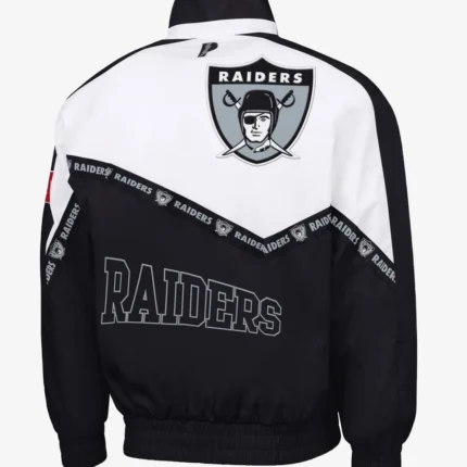 Pro Player Raiders Tape II Black & White Polyester Jacket