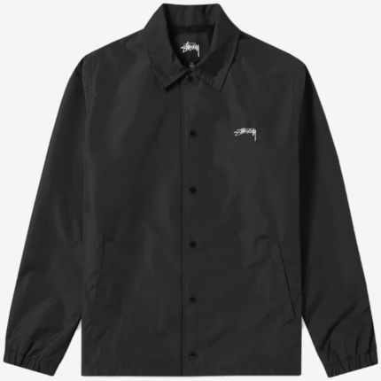 Unisex Stussy Cruize Coach Black Jacket