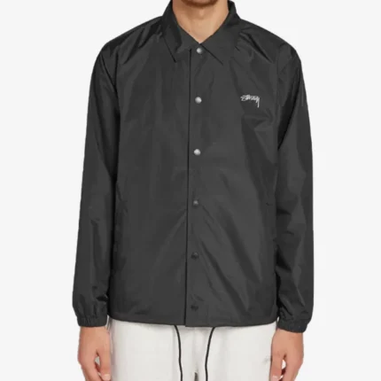 Stussy Cruize Coach Black Jacket
