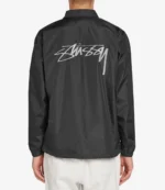 Stussy Cruize Coach Black Jacket For Unisex