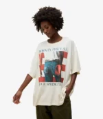 Taylor Swift Born In The Usa Graphics White T-Shirt