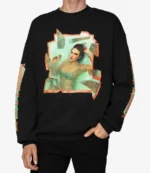 Unisex Taylor Swift Life of A Showgirl Black Sweatshirt
