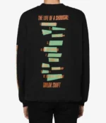 Taylor Swift Life of A Showgirl Black Sweatshirt