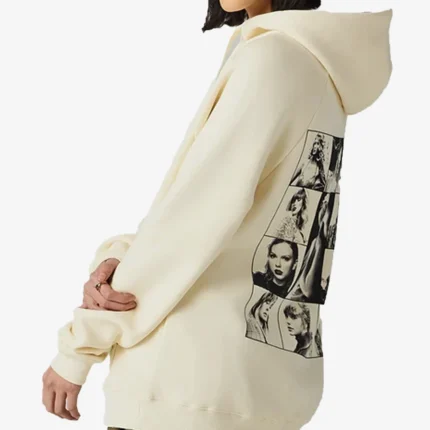 The Eras Tour Taylor Swift Beige Hoodie For Unisex