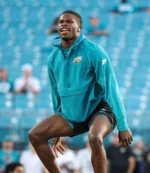 Unisex Travis Hunter 2025 Jacksonville Jaguars Nike Sideline Anorak Jacket