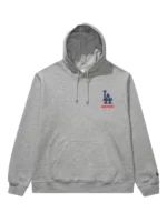 Undefeated x NE x Dodgers Stacked Logo Pullover Hoodie