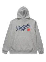 Undefeated x NE x Dodgers Stacked Logo Hoodie