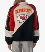Caitlin Clark Kansas City Chiefs Colorblock Track Jacket For Unisex