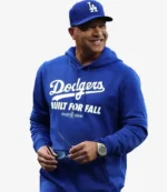 Dave Robert Los Angeles Dodgers Built For Fall Blue Hoodie For Unisex