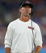 Kyle Shanahan San Francisco 49ers White Long Sleeves T-Shirt Crewneck Unisex