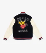 Pokemon x Human Made Black Varsity Jacket For Unisex