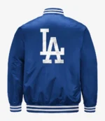 Youth Los Angeles Dodgers Starter Royal Boys of Summer Satin Full-Snap Jacket For Unisex