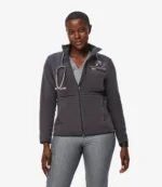 Figs On-Shift Fleece Jacket Womens