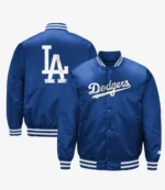 Unisex Youth Los Angeles Dodgers Starter Royal Boys of Summer Satin Full-Snap Jacket