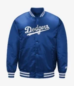 Youth Los Angeles Dodgers Starter Royal Boys of Summer Satin Full-Snap Jacket