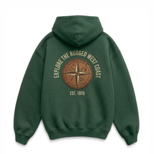 West Coast Lighthouse Premium Hoodie 6