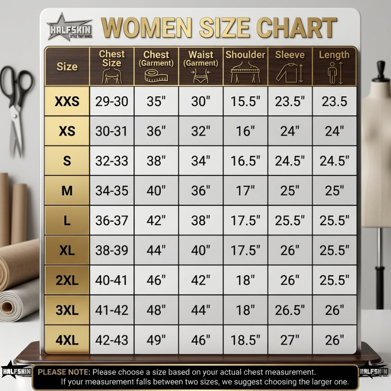 Women's Size Chart